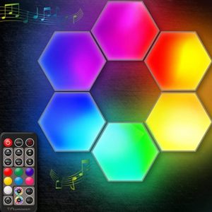 "LED Hexagon Lights" for ASMR