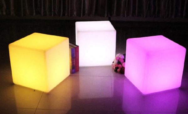 "LED Remote Cube Light" for ASMR background