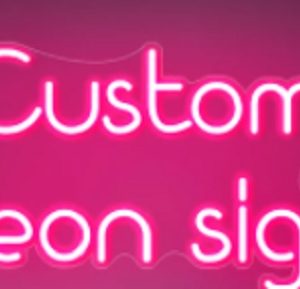 "custon neon sign" for ASMR