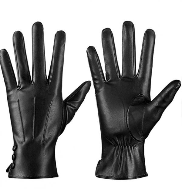 "Fluffy Panda 33 Leather Gloves" used by Fluffy Panda 33 ASMR