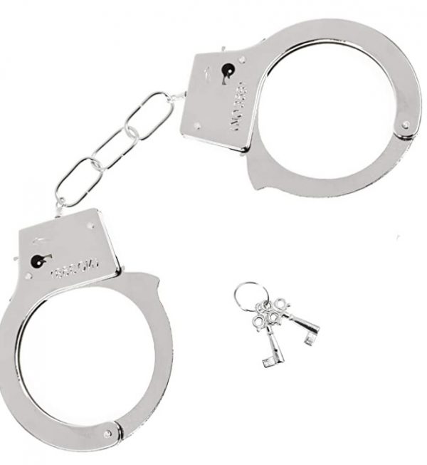 "Metal Handcuffs for Police Roleplay" used by ASMR Glow